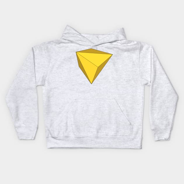 gmtrx seni lawal triakis tetrahedron Kids Hoodie by Seni Lawal